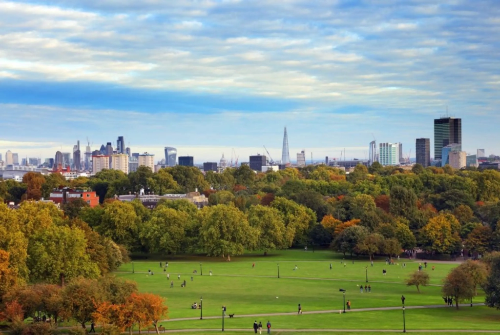 Parks and Greenery london